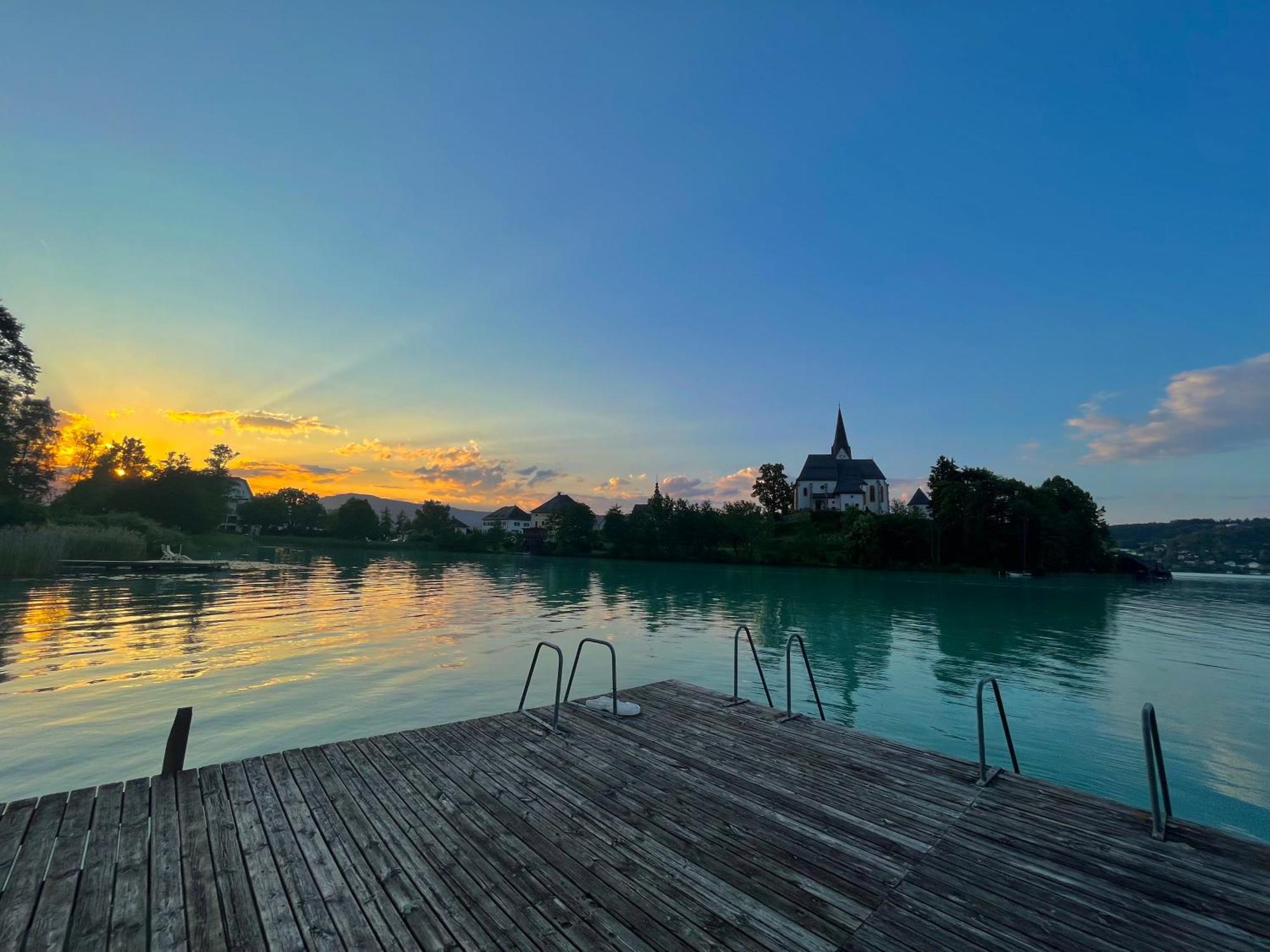 See-Residenz St. Anna - Mit Exklusivem Seezugang Марія-Верт Екстер'єр фото